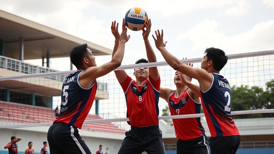 ảnh đội tuyển bóng chuyền nam Việt Nam