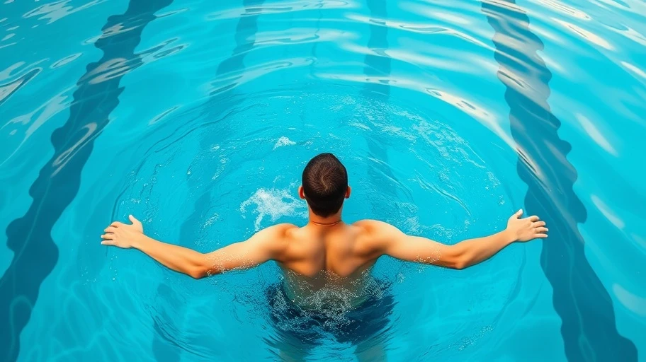 Ảnh liên quan đến giảm cân và kiểm soát trọng lượng qua bơi lội