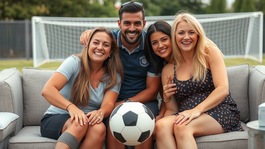 Ảnh sự nghiệp vợ ngôi sao bóng đá