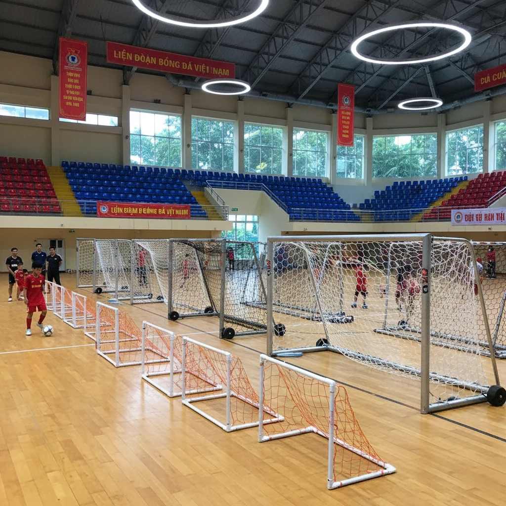 Biến thể kích thước cầu môn bóng đá