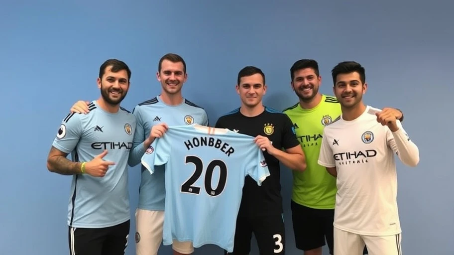 Cầu thủ chuyển nhượng tới Manchester City