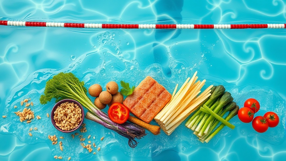 Chế độ ăn uống vận động viên bơi lội