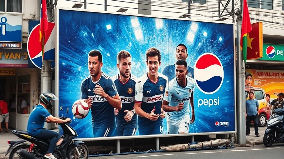 Chiến dịch quảng cáo Pepsi bóng đá