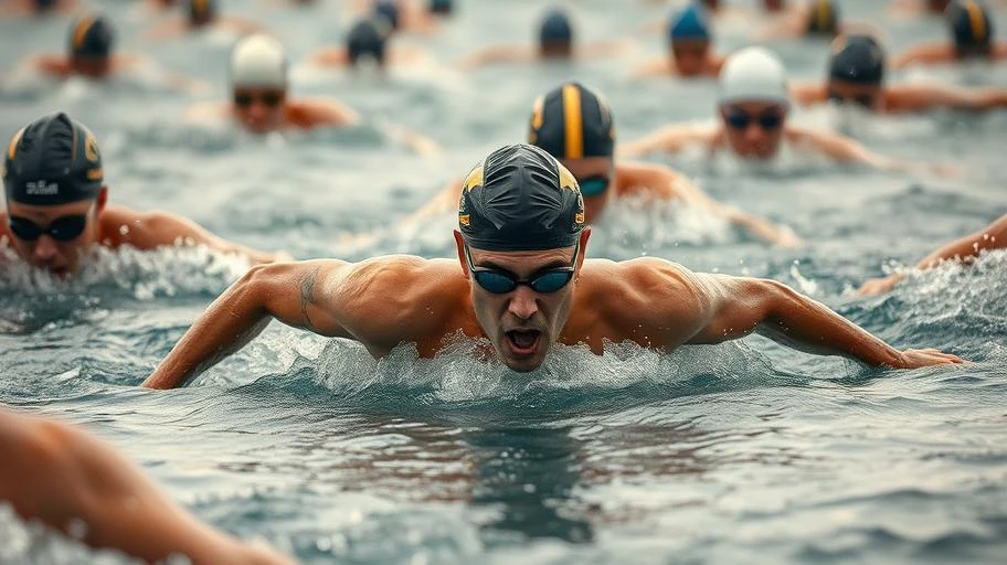 Chiến thuật của vận động viên bơi sải