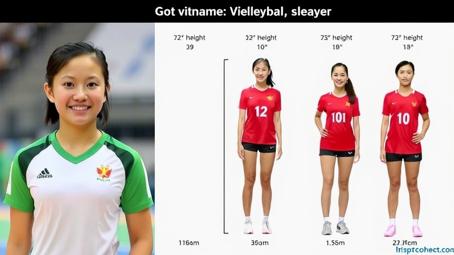 Chiều cao của Trần Thị Thanh Thúy nổi bật trong đội hình