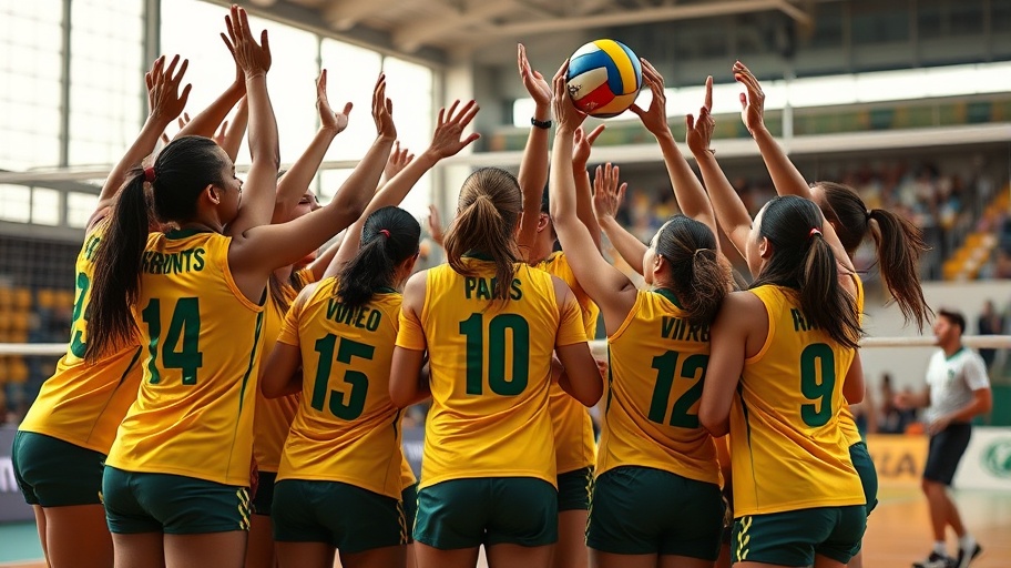 đội tuyển bóng chuyền Brazil chiến thắng