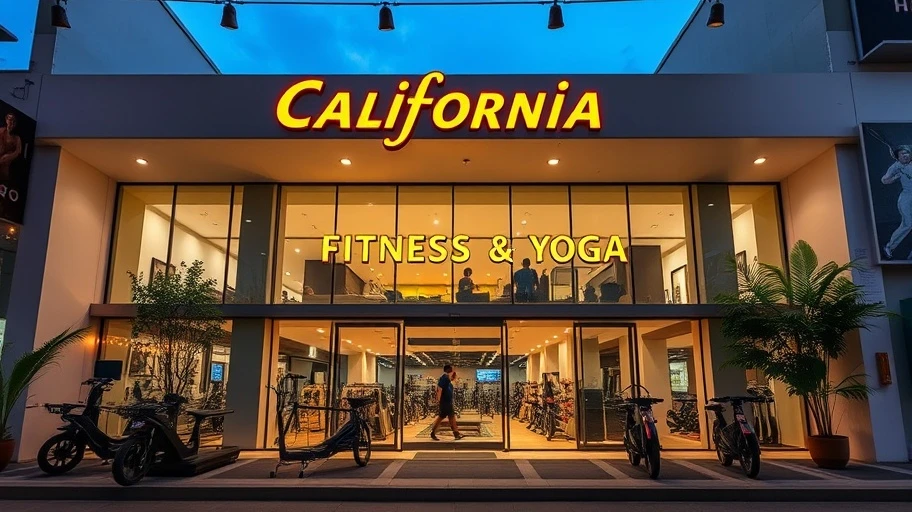 Hình ảnh chi nhánh California Fitness & Yoga tại Hà Nội