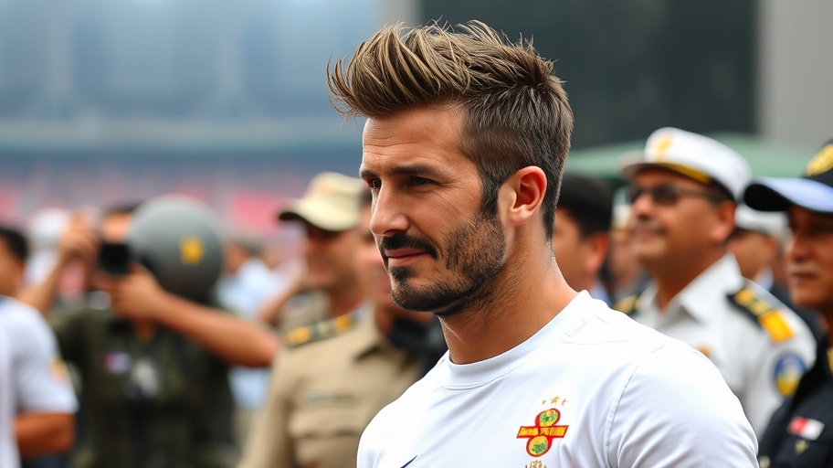 Hình ảnh David Beckham trong các sự kiện lớn