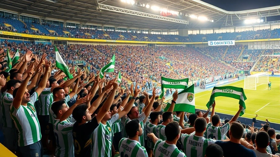 Hình ảnh fan hâm mộ Boavista.