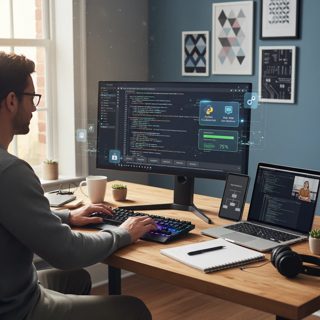 Hình ảnh phát triển kỹ năng công nghệ qua APK.