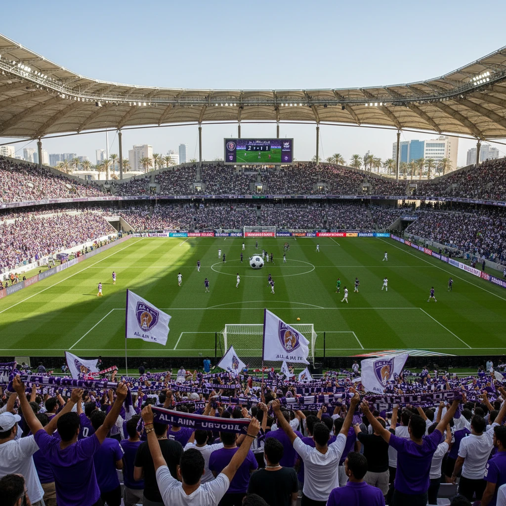 Hình ảnh sân vận động của Al Ain