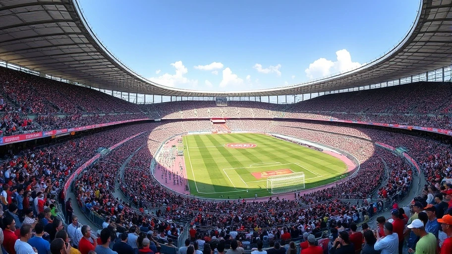 Hình ảnh sân vận động V-League