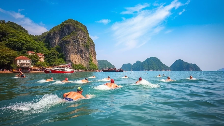 Hình thức thi đấu giải bơi Lý Sơn 2024
