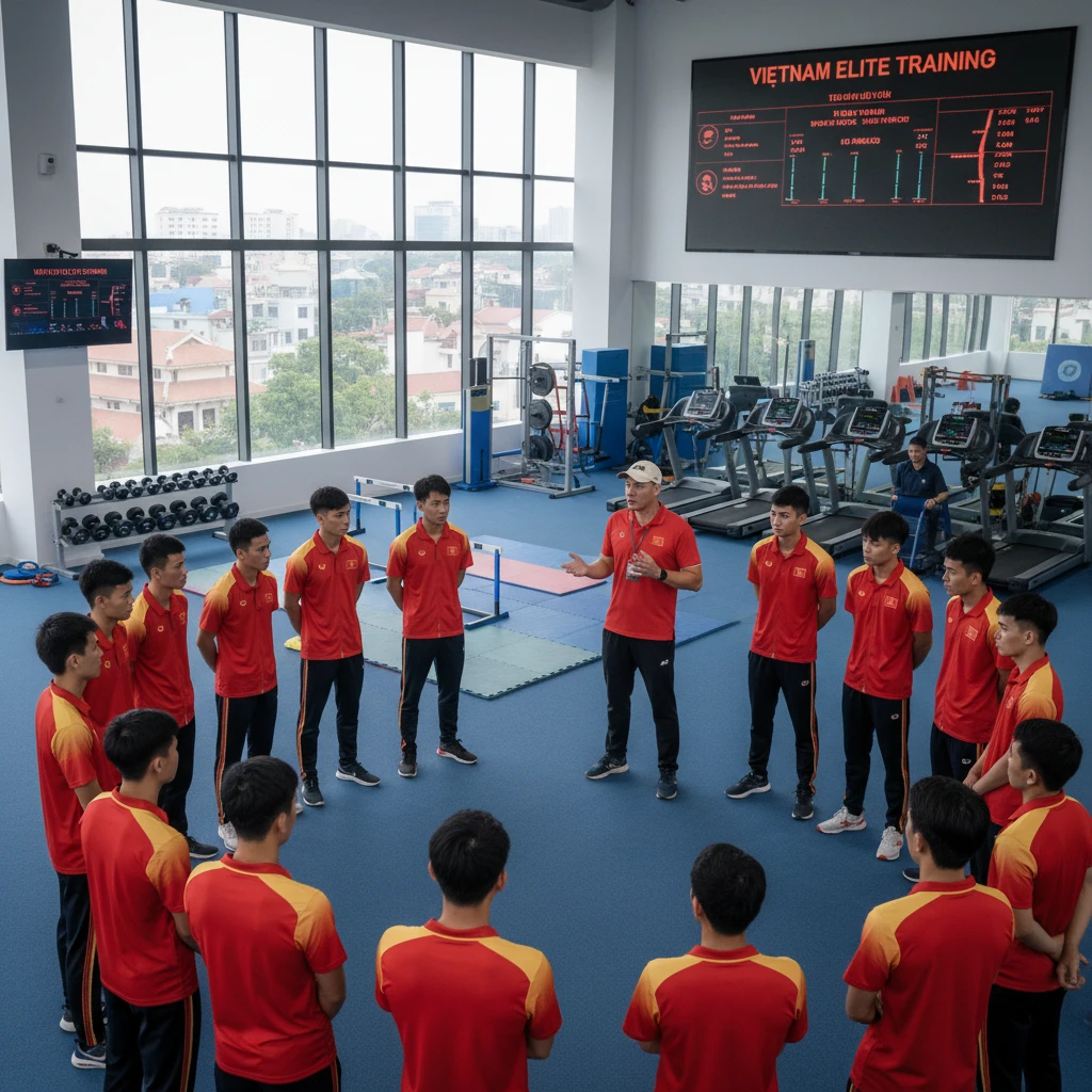 Huấn luyện viên cấp 1 trung ương huấn luyện tại Việt Nam