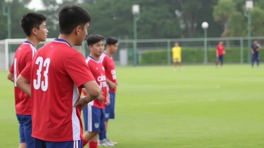 Huấn luyện viên chỉ đạo trận đấu U16 Việt Nam