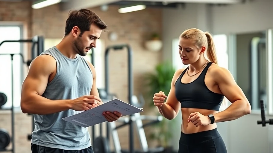 Huấn luyện viên dinh dưỡng và thể hình