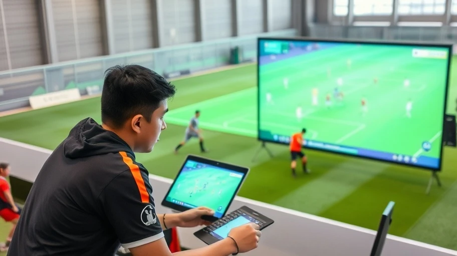 Huấn luyện viên trẻ huấn luyện bóng đá