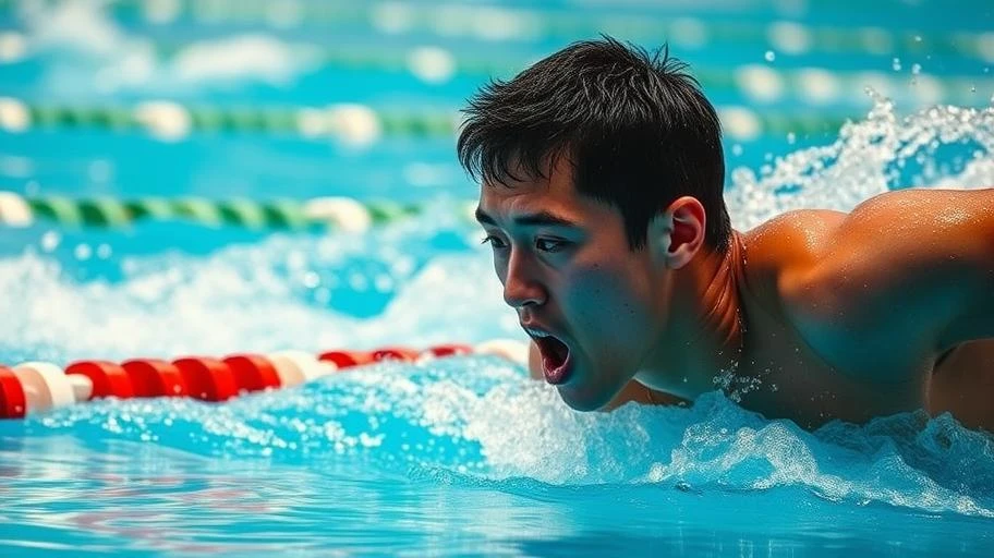 Kosuke Kitajima vận động viên bơi lội xuất sắc.