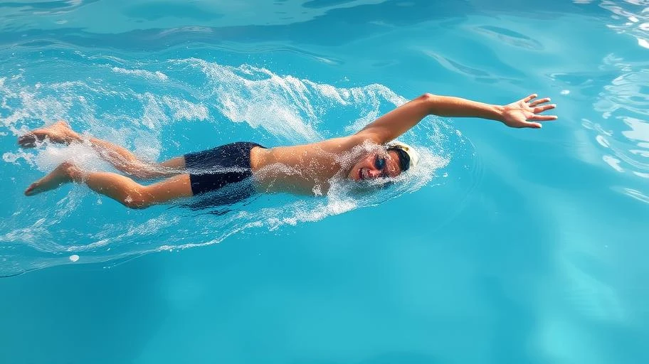 Kỹ thuật bơi sải của vận động viên