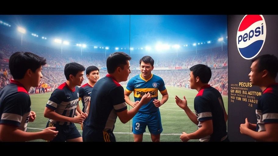 Lịch sử hợp tác Pepsi cầu thủ