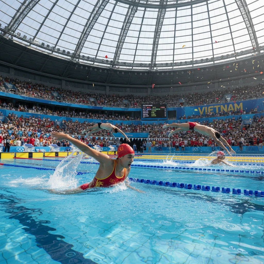 Lịch sử tham dự bơi lội Việt Nam tại Olympic