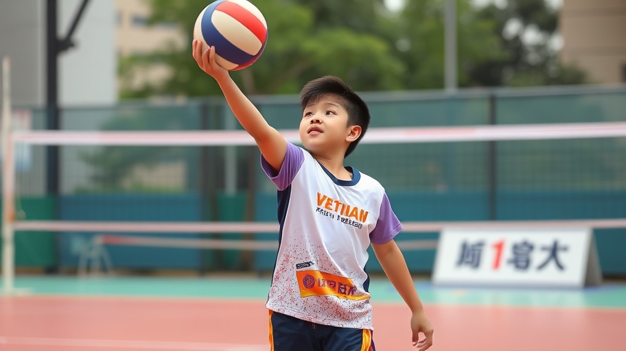 Linh Chi vận động viên bóng chuyền Việt Nam