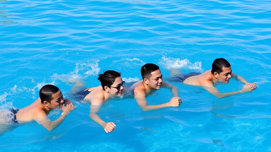 Lợi ích của bơi lội đối với cơ thể vận động viên