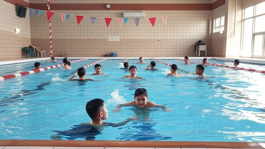 Lớp học bơi quan trọng tại Việt Nam