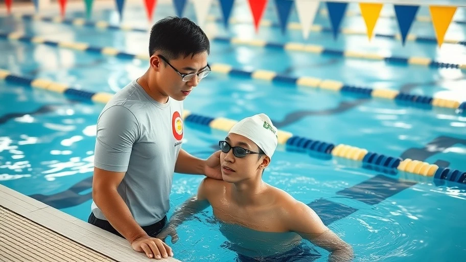Lưu ý khi bơi lội để tăng chiều cao
