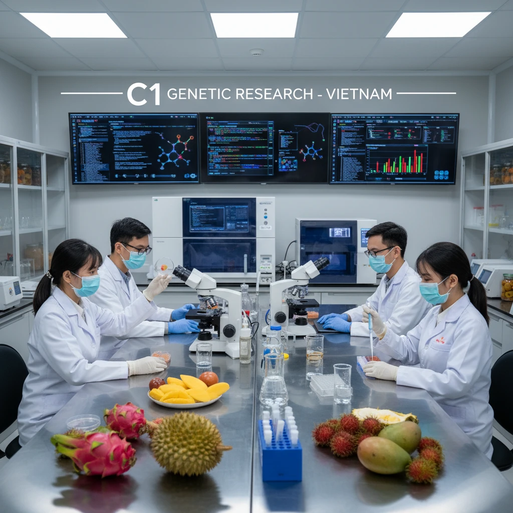 Nghiên cứu gen C1 trái cây tại Việt Nam