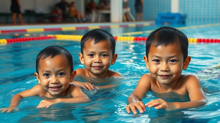 Phong trào bơi lội và sự phát triển vận động viên trẻ.