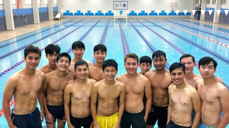 Sự đa dạng trong đội ngũ vận động viên bơi lội Olympic