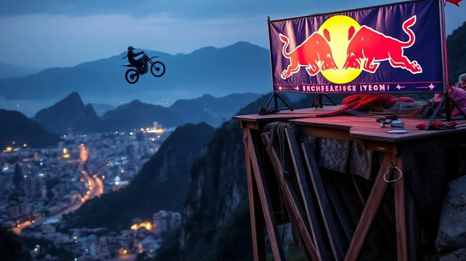 Sự kiện thể thao mạo hiểm với Red Bull