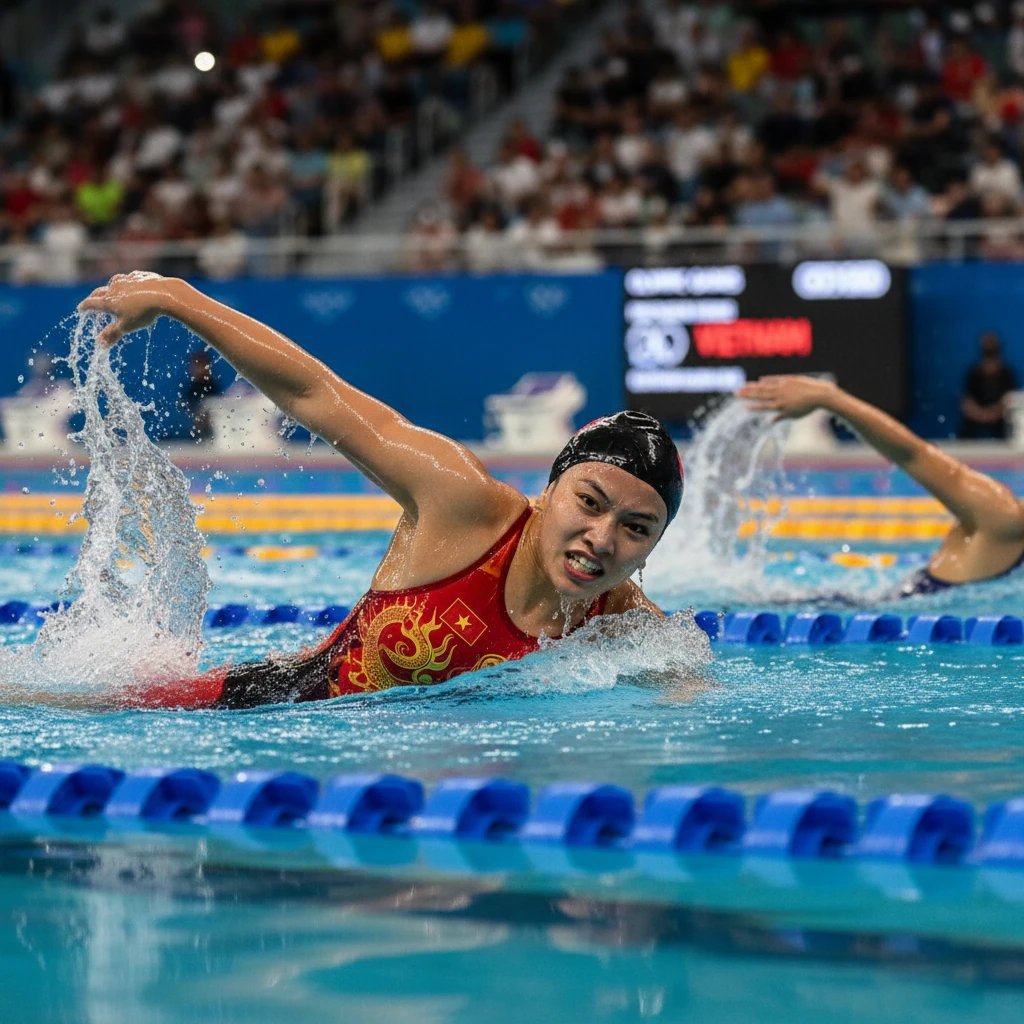 Thành tích nổi bật của bơi lội Việt Nam tại Olympic