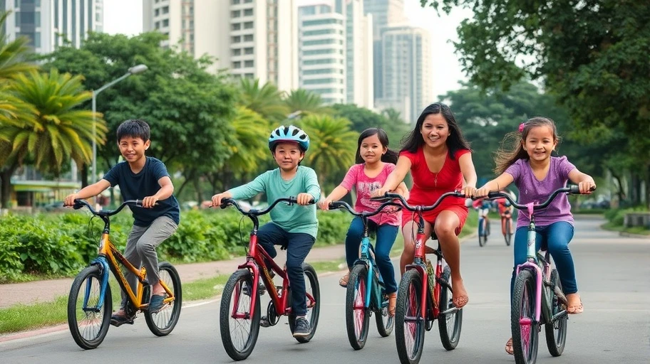 Thành viên tham gia xe thăng bằng