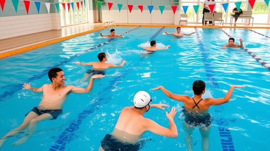 Thực hành kỹ thuật bơi tại Việt Nam