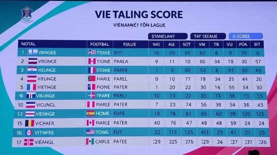 Tình hình xếp hạng và ý nghĩa vòng 19 V.League