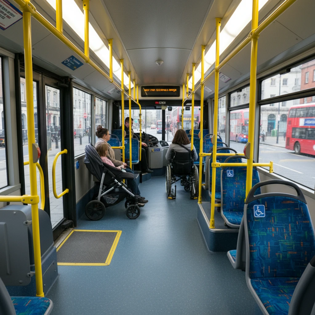 Tính năng tiếp cận của tuyến C1 Dublin