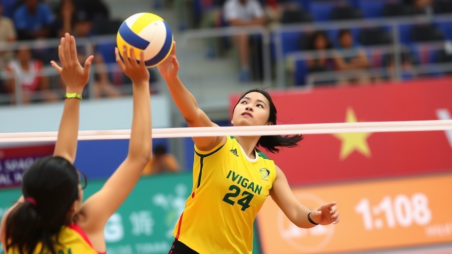 Trần Thị Thanh Thúy thi đấu bóng chuyền