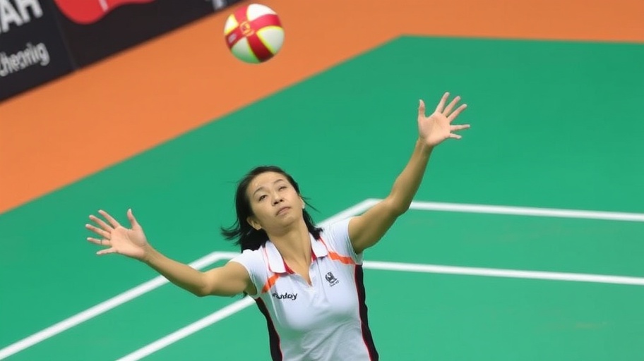 Trần Thị Thanh Thúy trong trận đấu