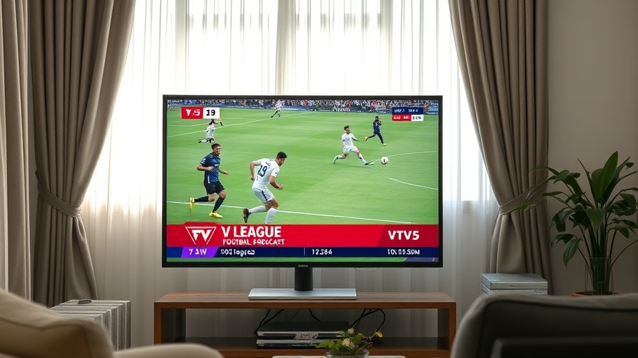 Trực tiếp V.League trên kênh VTV5 và ứng dụng VTVGo