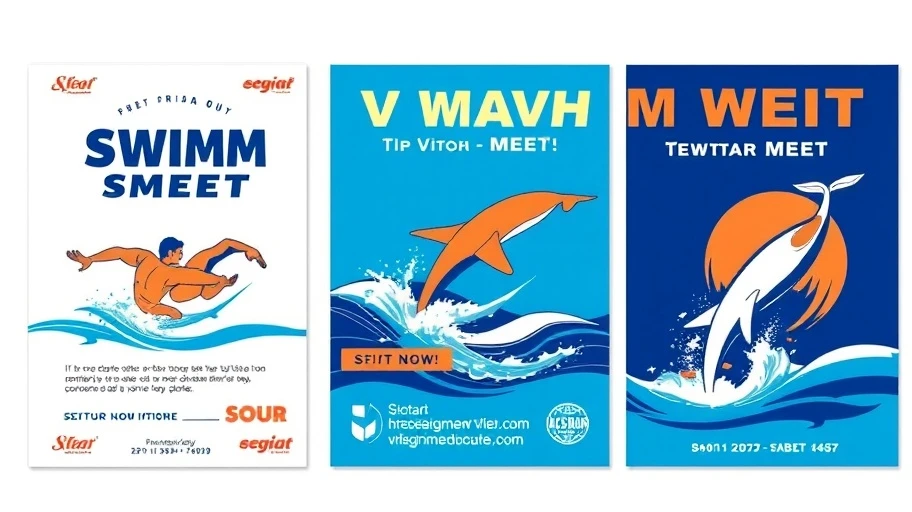 Ứng dụng đồ họa vector trong bơi lội