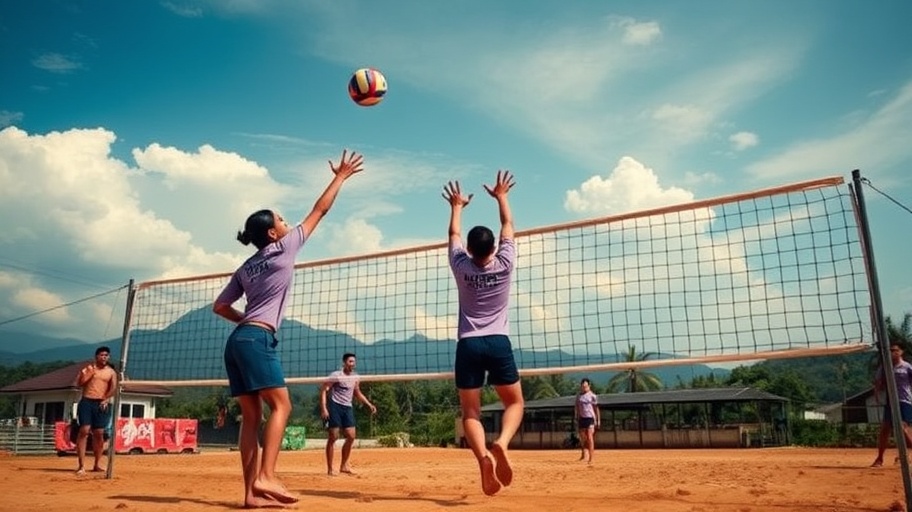 Vận động viên bóng chuyền phát triển thể thao Việt Nam