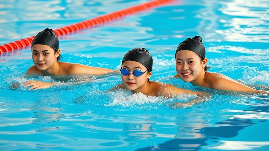 Vận động viên nữ trẻ ở Việt Nam