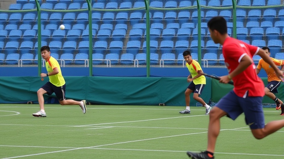 Vận động viên tập luyện trong kỳ nghỉ V-League