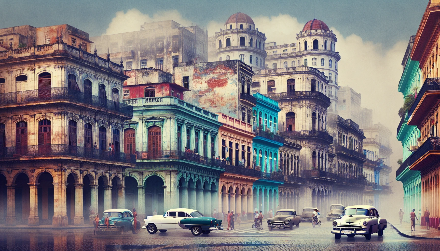 Văn hóa và kiến trúc tại Havana, Cuba.